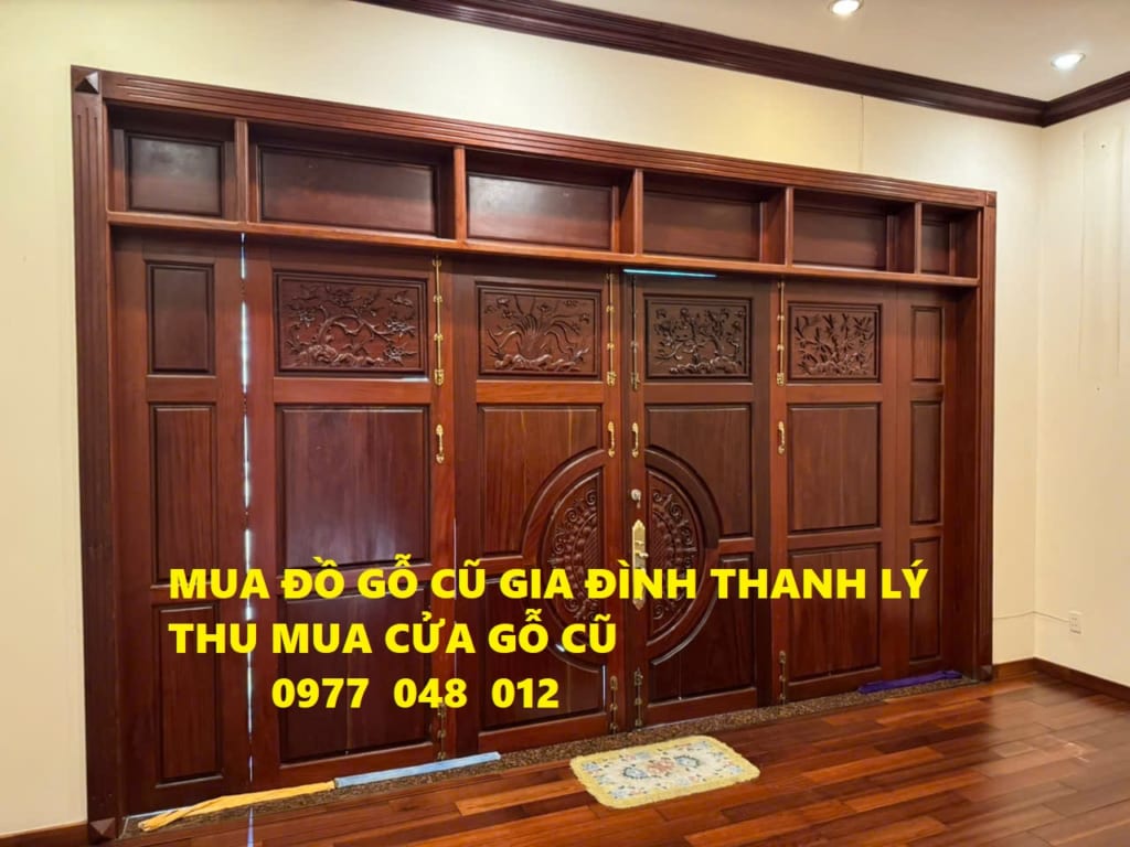 thu mua đồ gỗ cũ hải phòng - thu mua cửa gỗ cũ - Tùng Lâm 0977048012 - chodocuhaiphong.com.vn